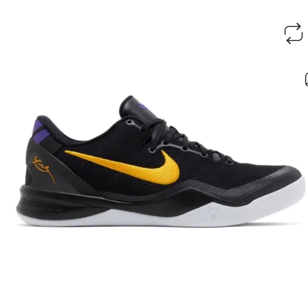 Nike Kobe 8 protro size 5 Lakers Away